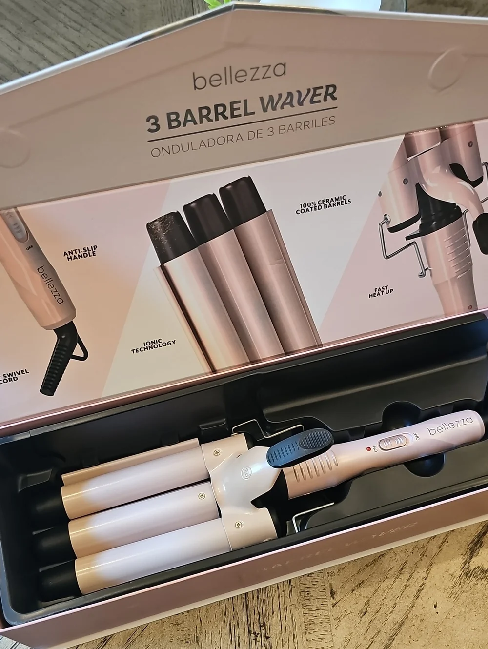 3 Barrel Waver NWT Bellezza